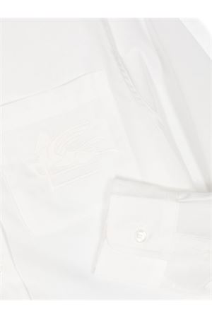 white cotton shirt ETRO KIDS | GU5P25P0013101